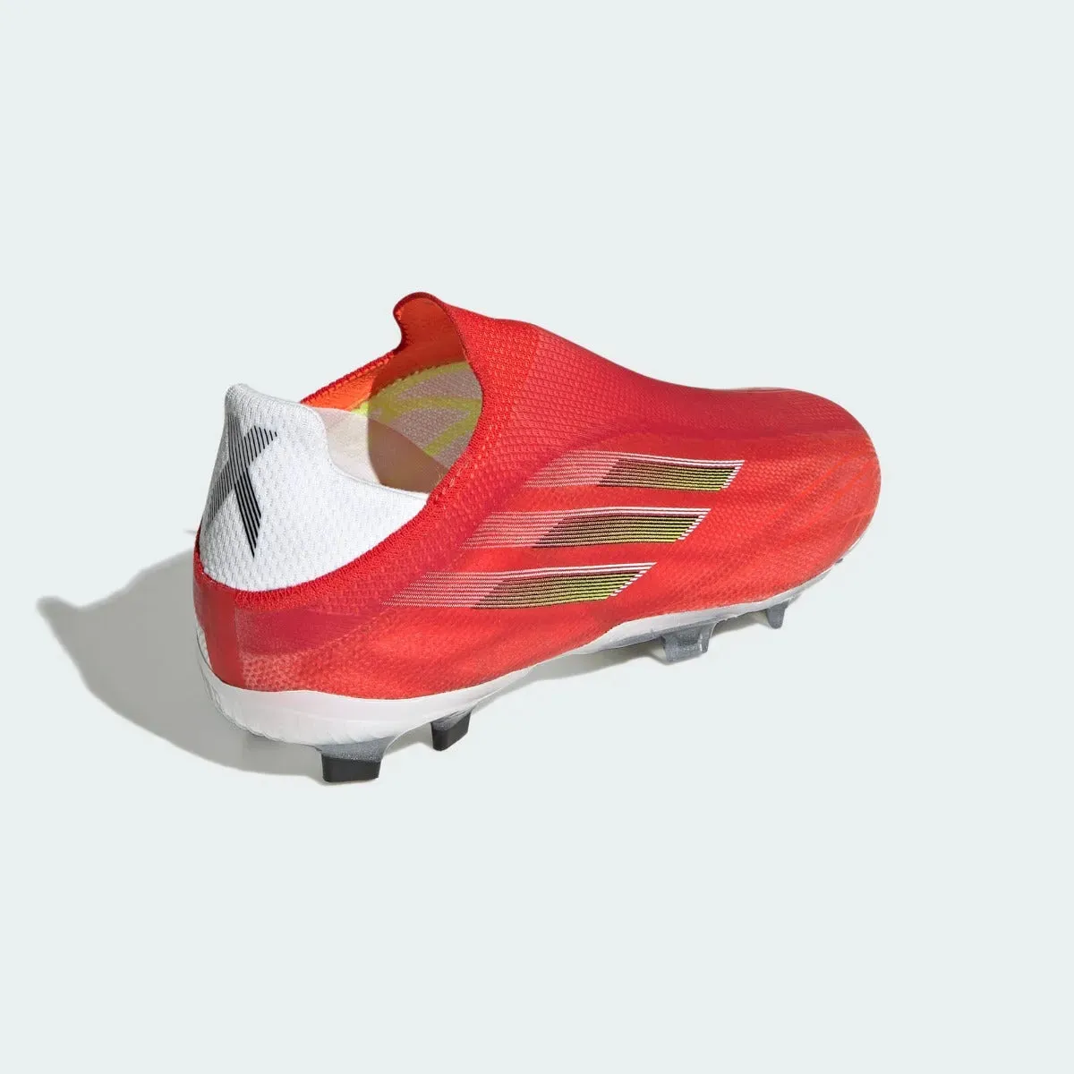 Adidas JR X Speedflow   FG - Red-White