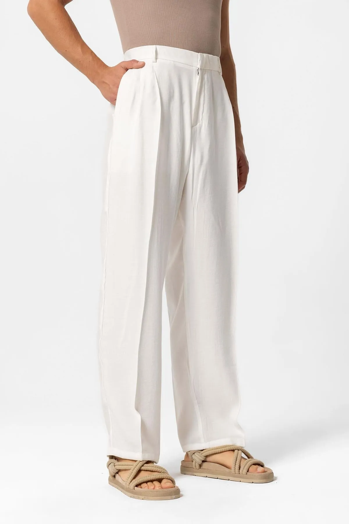 ANT High Waist Pleated Baggy Men's Pants - Vila Verde
