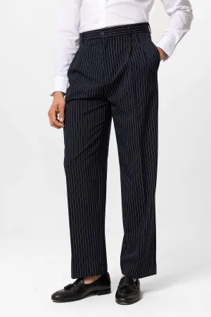 ANT High Waist Relax Fit Striped Men's Pants - Canberra