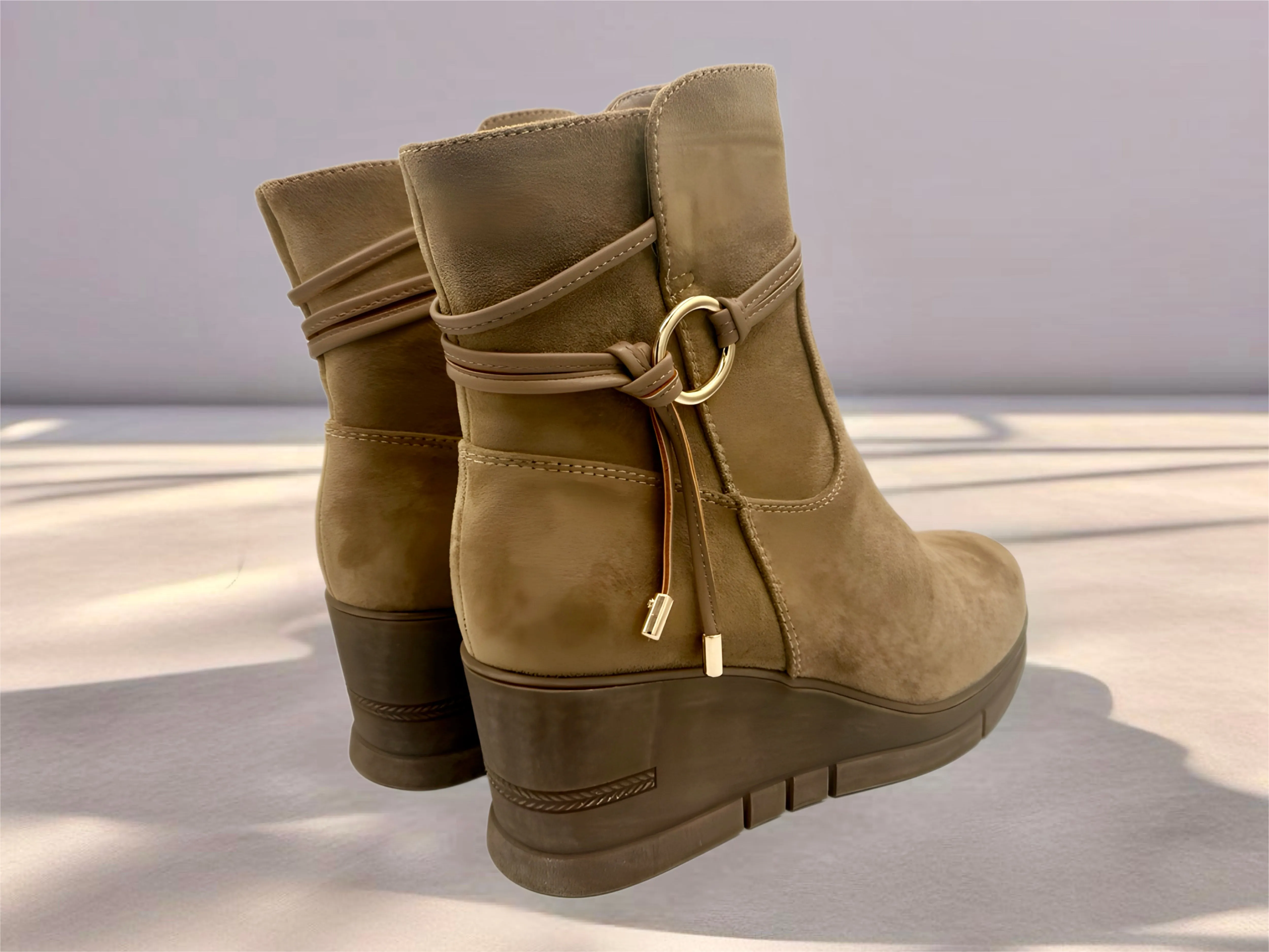 Ashley boots - beige
