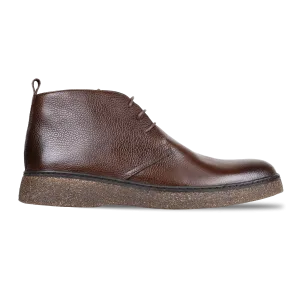 Bridge: Demi Bottes Homme - Cuir Marron