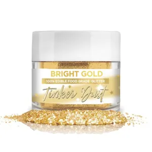 Bright Gold Edible Glitter Tinker Dust