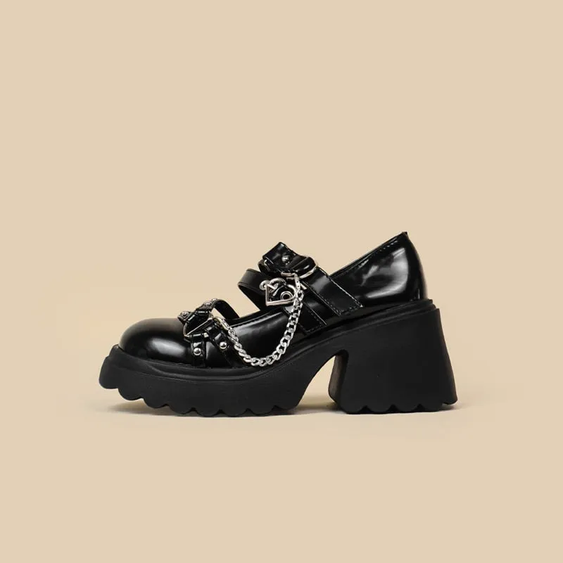 Chained Up Mary Janes