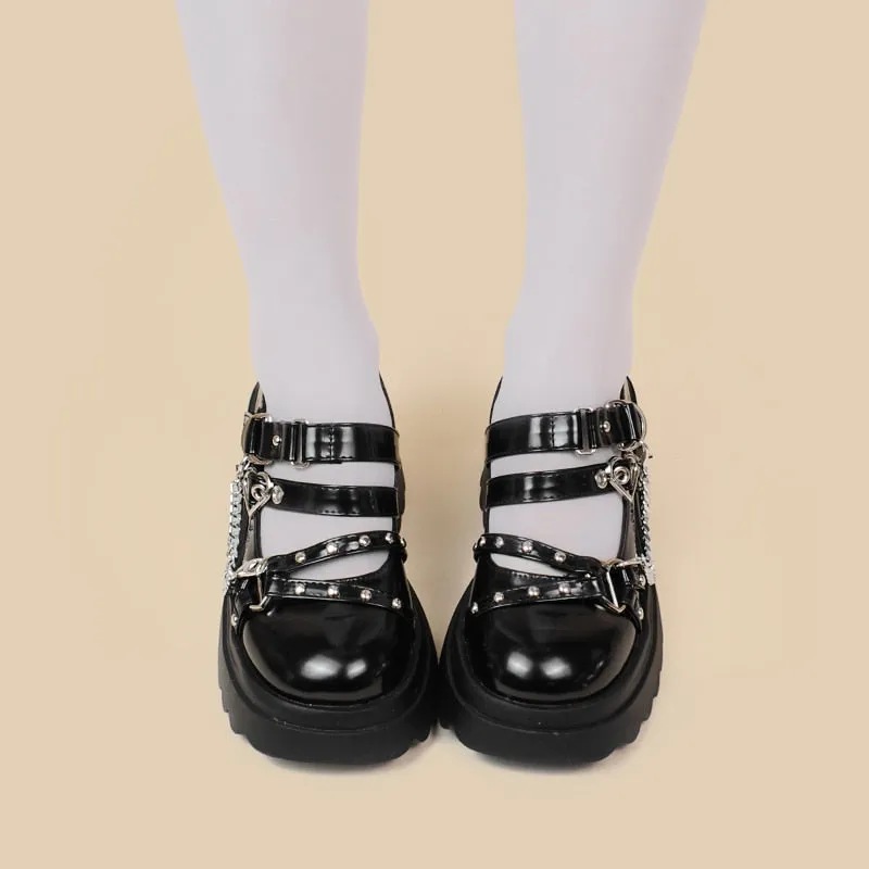 Chained Up Mary Janes