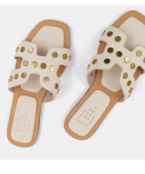 Donatella Sandals - Bone