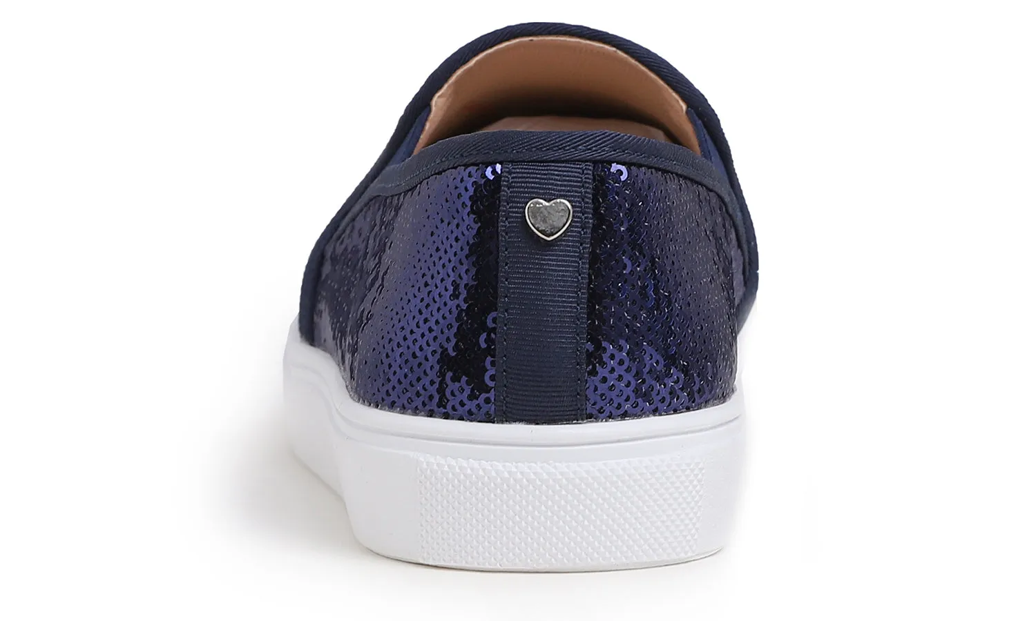 Feversole Women's Fashion Sparkle Sequin Embellished Sneaker Party Holiday Casual Shoes