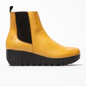 Fly London Women's VAZE177FLY Chelsea Ankle Boots Mustard Yellow