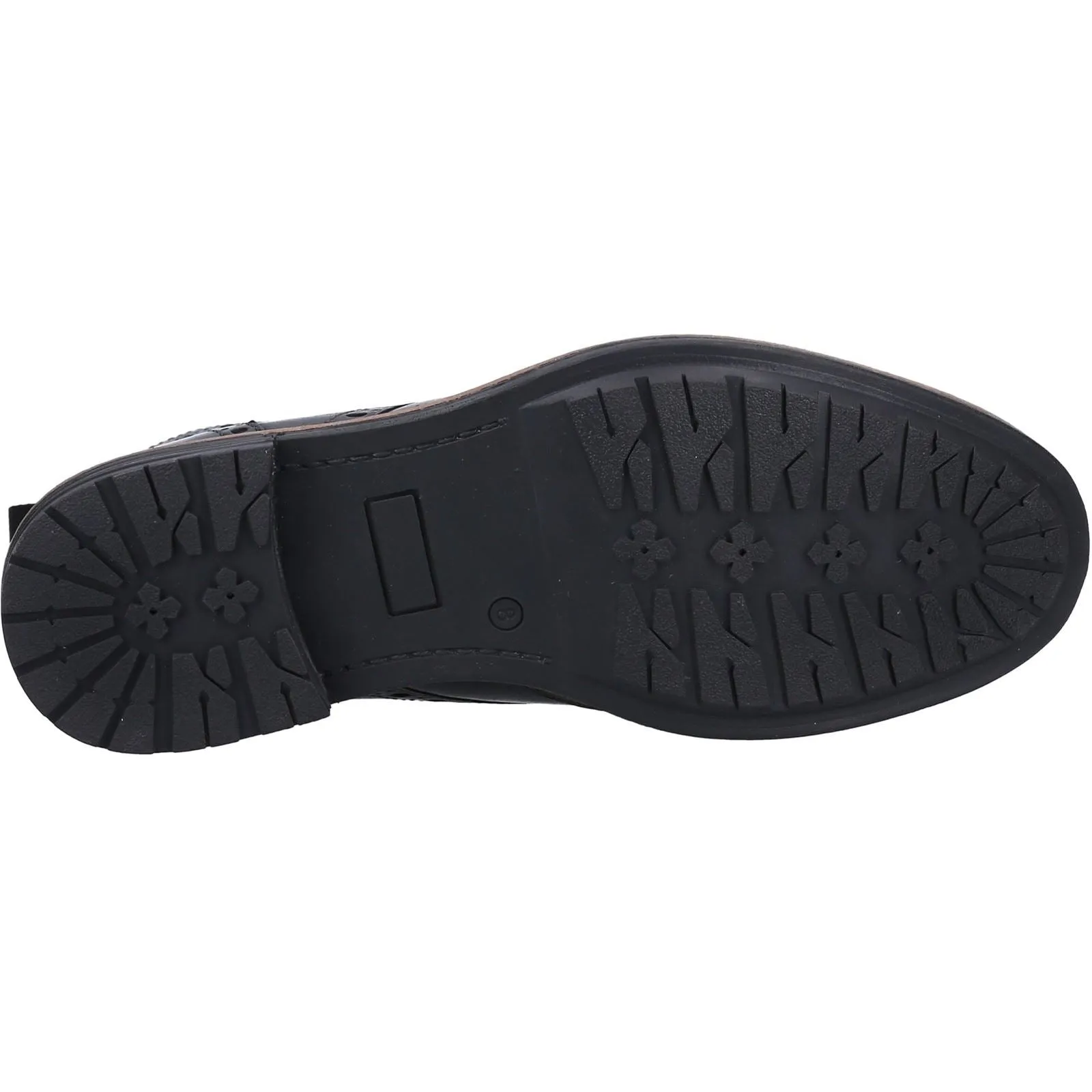 Hush Puppies Justin Chelsea Leather Men's Black Boots