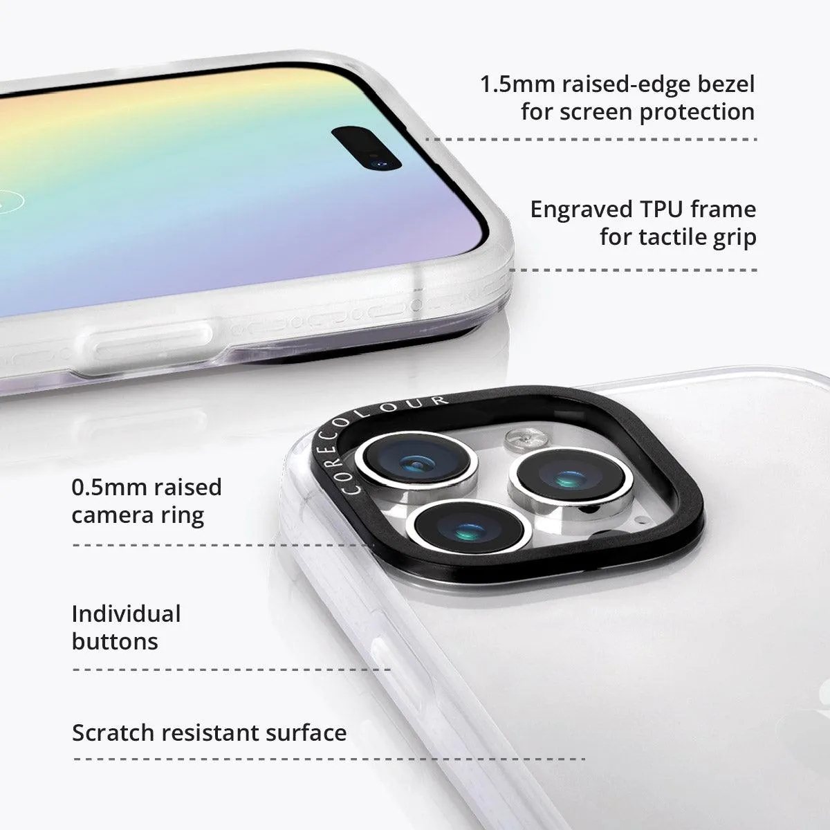 iPhone 12 Iridescent Glitter Phone Case  MagSafe Compatible