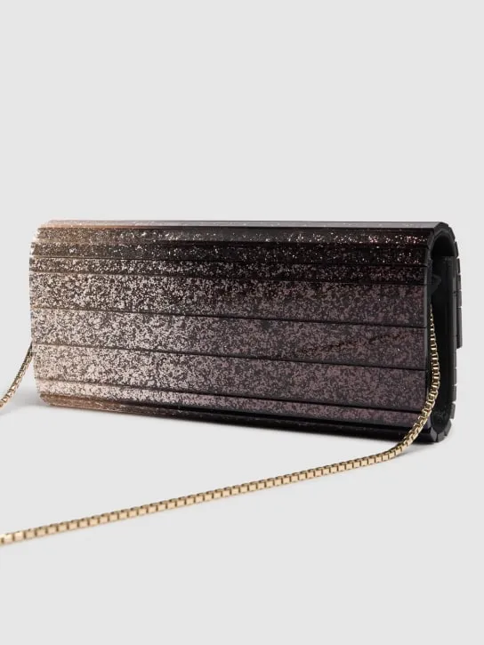 Jimmy Choo   Sweetie glittered clutch 