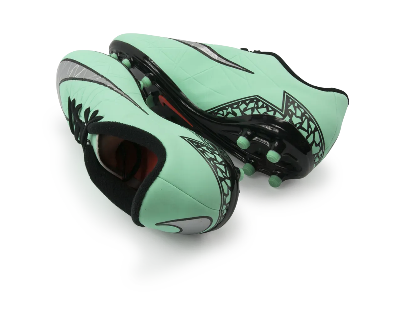 Nike Kids Hypervenom Phelon II FG Green Glow/Metallic Silver/Hyper Orange