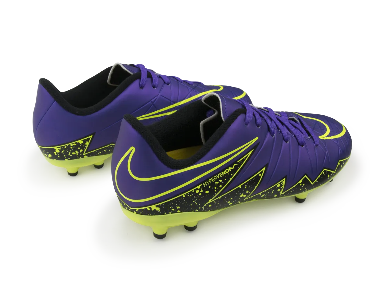 Nike Kids Hypervenom Phelon II FG Hyper Grape/Black/Volt