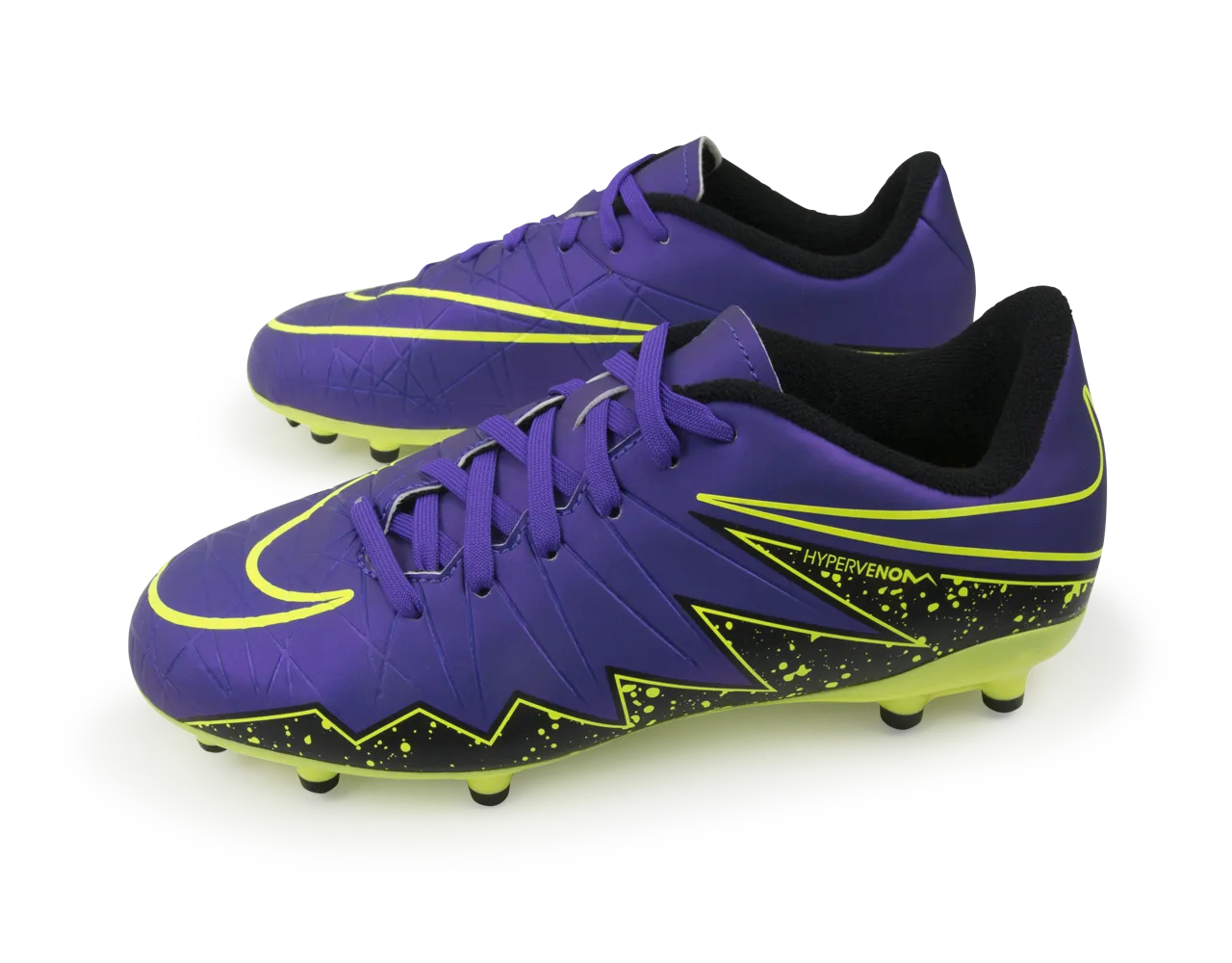 Nike Kids Hypervenom Phelon II FG Hyper Grape/Black/Volt