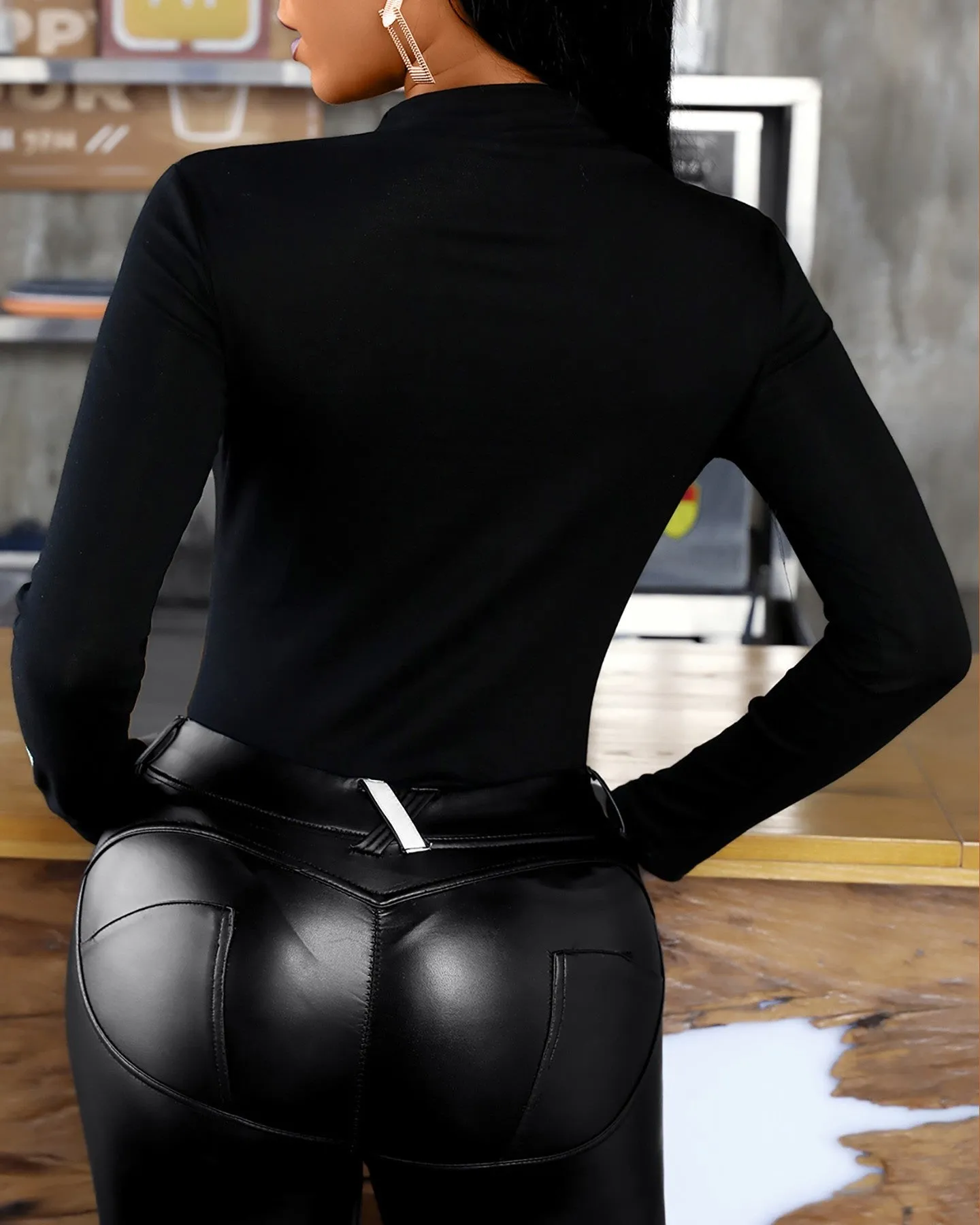 Women Sexy Summer Studded Mesh Long Sleeve Pullover