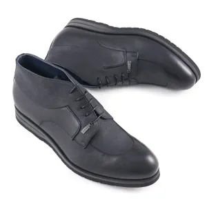 Zilli Matte and Satin Calf Ankle Boots